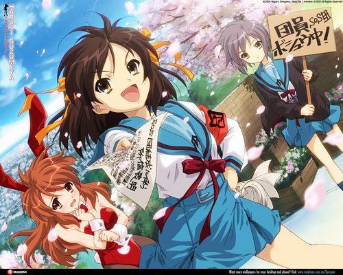 Suzumiya Haruhi no Yuuutsu  02  Random Curiosity